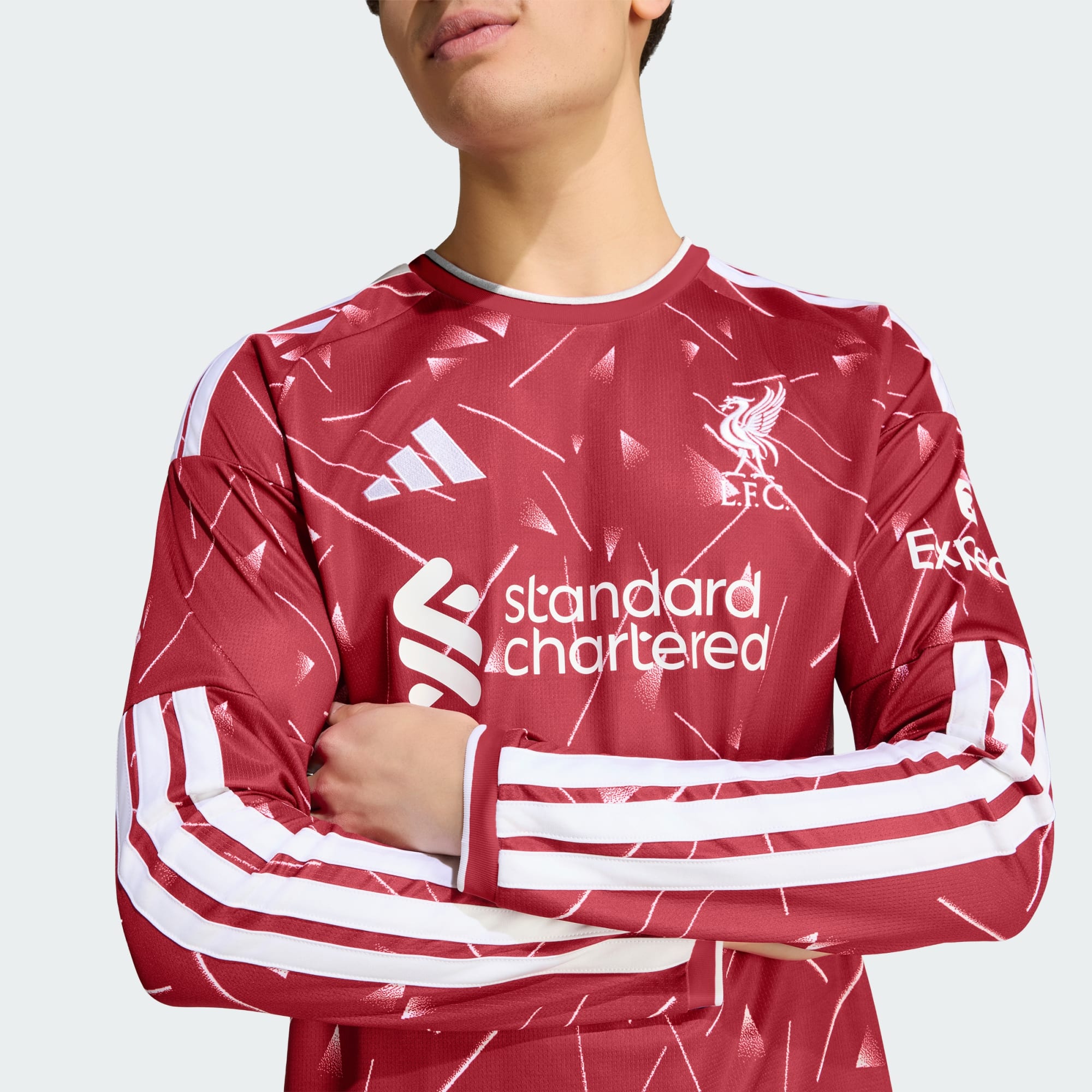 Camisa Manga Longa Adidas Liverpool 2026/27 I - imagem 7