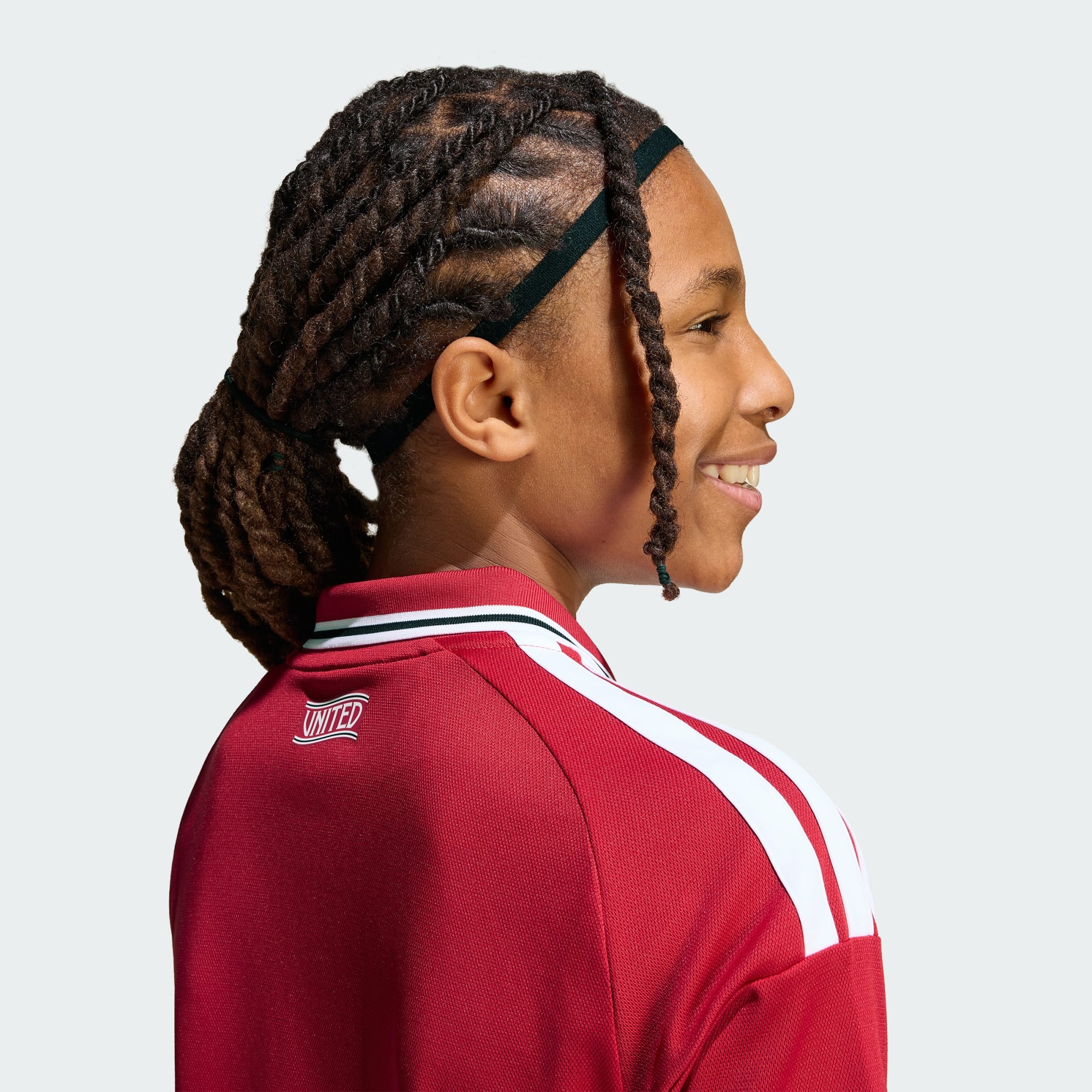 Conjunto Infantil Adidas Manchester United 2026/27 I - imagem 8