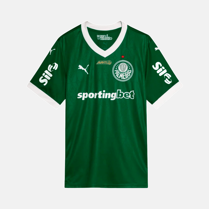 Camisa Palmeiras 2025/26 I Torcedor Com Patrocínios
