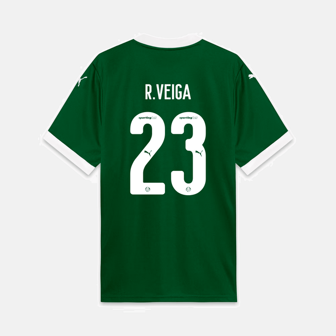 Camisa Palmeiras 2025/26 I Torcedor — R. VEIGA Nº 23