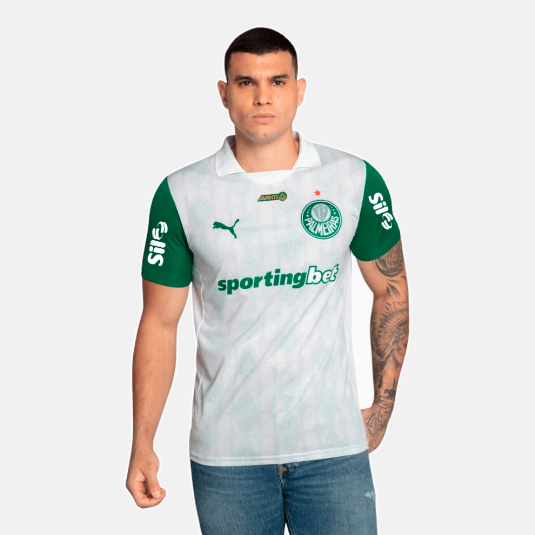 Camisa Puma Palmeiras 2025/26 II Com Patrocínios