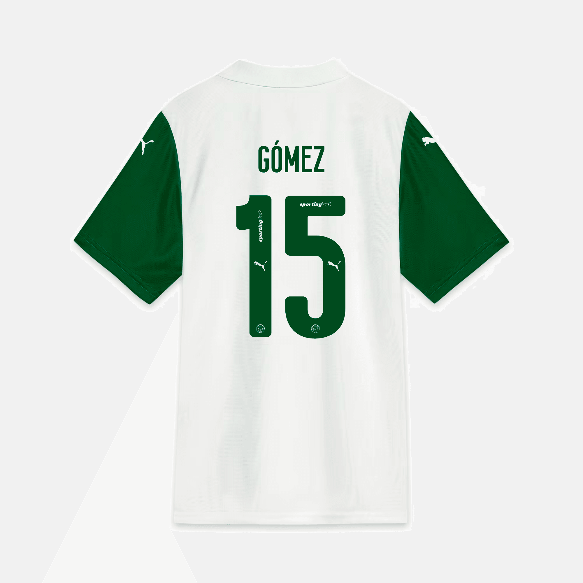 Camisa Puma Palmeiras 2025/26 II - Gómes N° 15