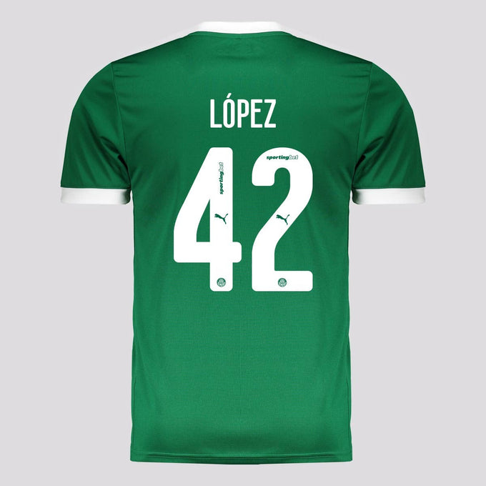 Camisa Palmeiras 2025/26 I Torcedor — LÓPEZ Nº 42