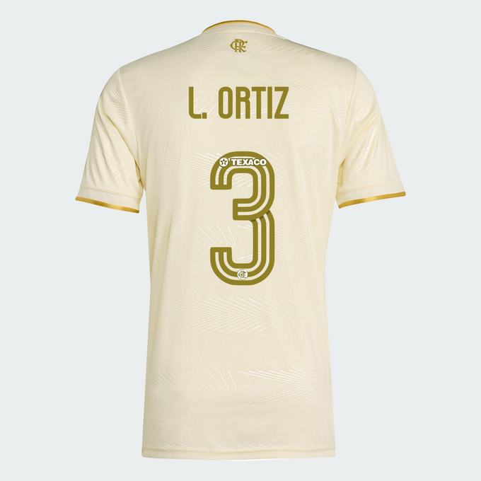 Camisa Flamengo 2025/26 III Torcedor — LÉO ORTIZ Nº 3