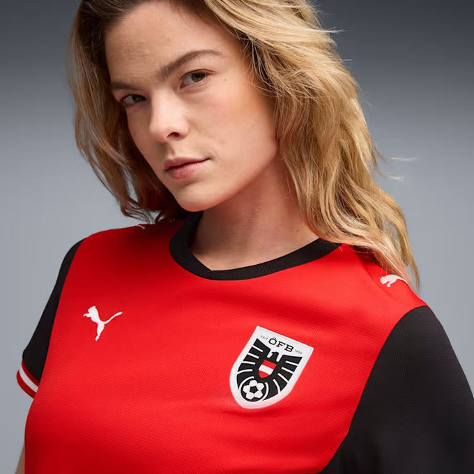 Camisa Feminina Áustria 2026/27 I Torcedor