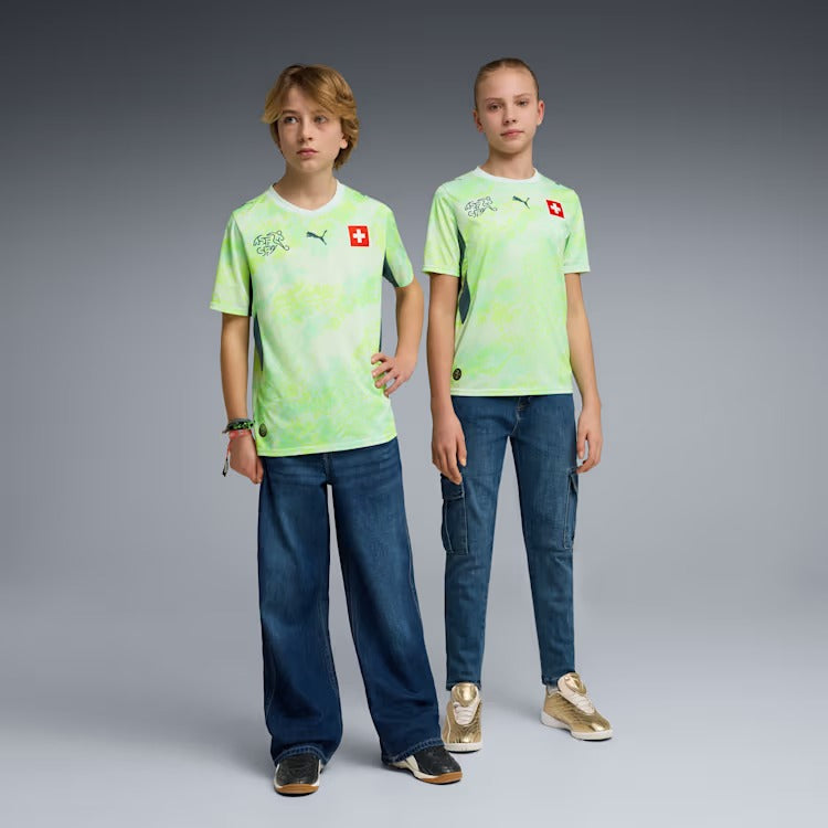Camisa Infantil Suíça 2026/27 II