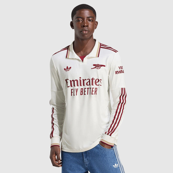 Camisa Arsenal 2025/26 III Torcedor Manga Longa