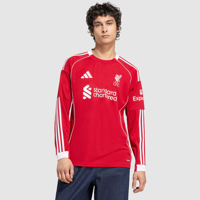 Camisa Liverpool 2025/26 I Torcedor Manga Longa