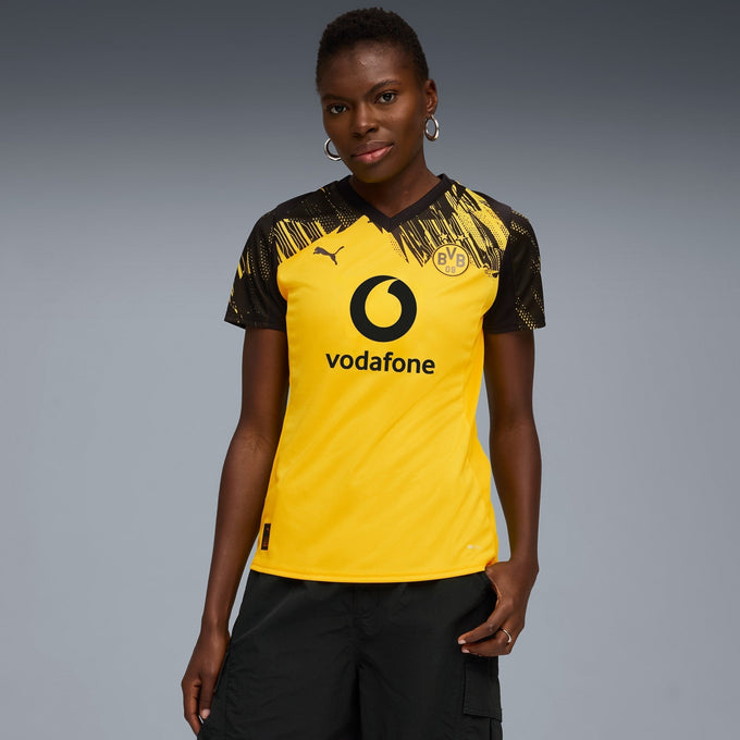 Camisa Feminina Borussia Dortmund 2025/26 I Torcedor