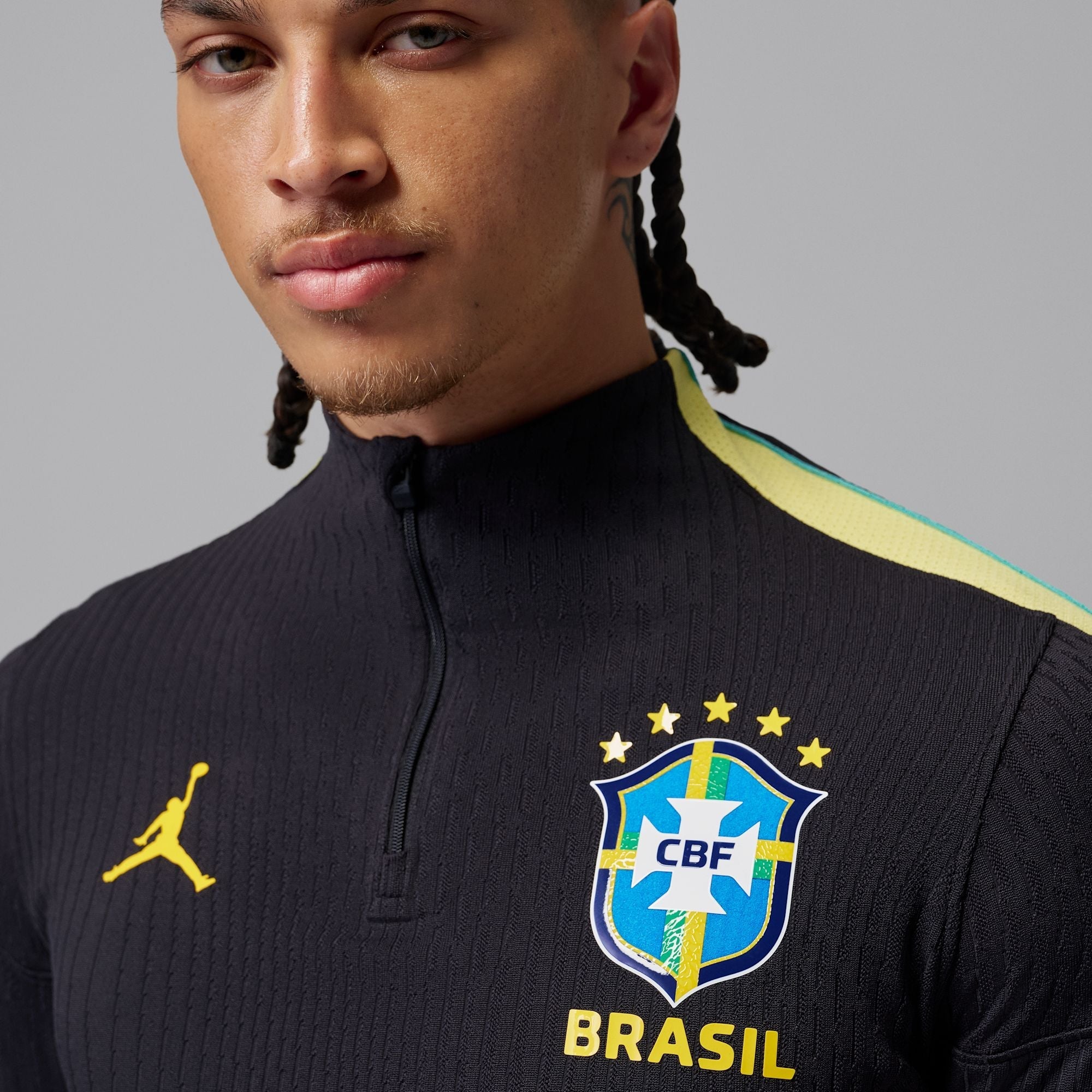 Conjunto de Treino Brasil 2026/27 Preto